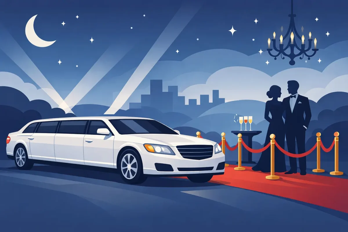 Stretch Limousine for Special Events