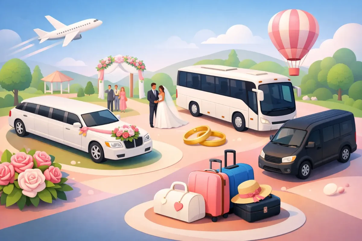 Wedding Transportation Packages for Guests