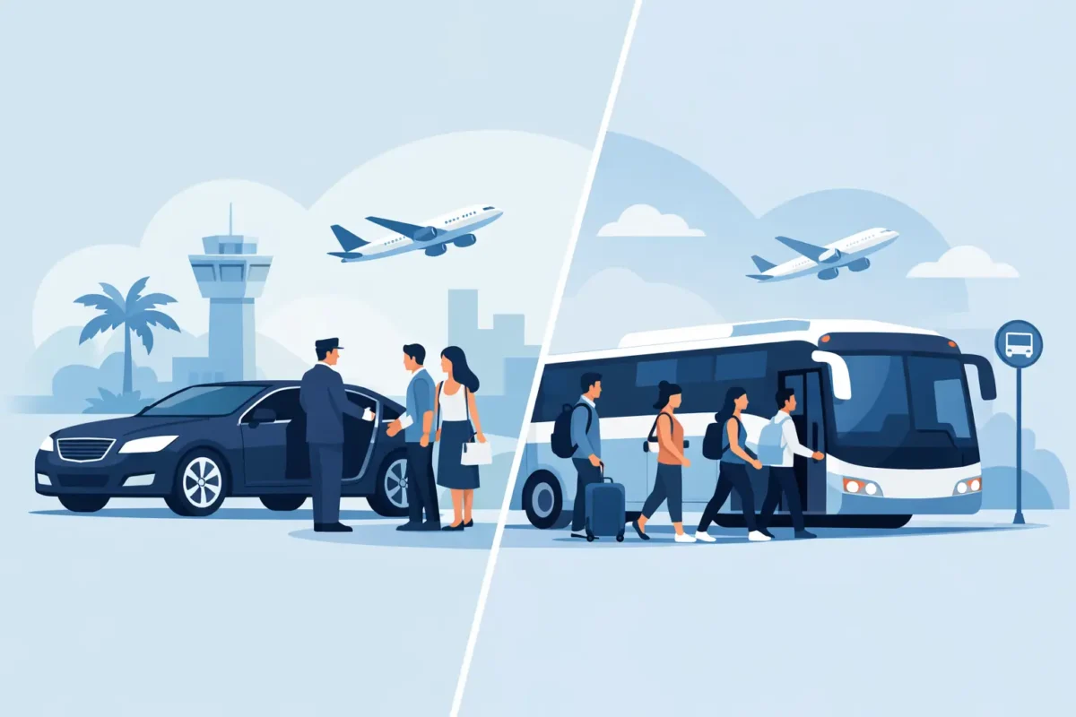 Private Transfer Versus Shuttle: Which Fits?