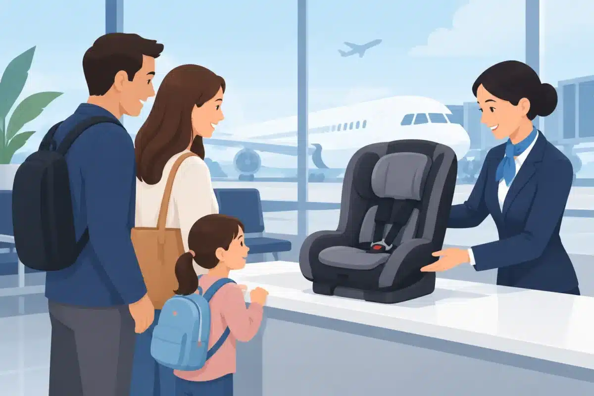 How to Reserve Airport Child Seats With Confidence