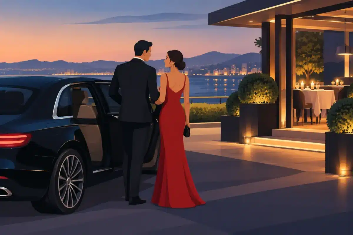 Luxury Ride for Anniversary Dinner That Feels Special