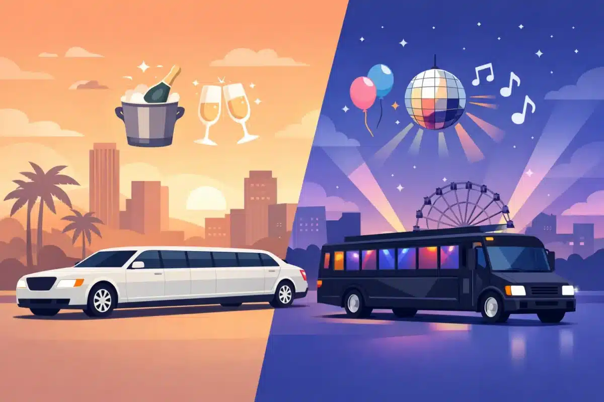 Stretch Limo or Party Bus for Your Next Event?