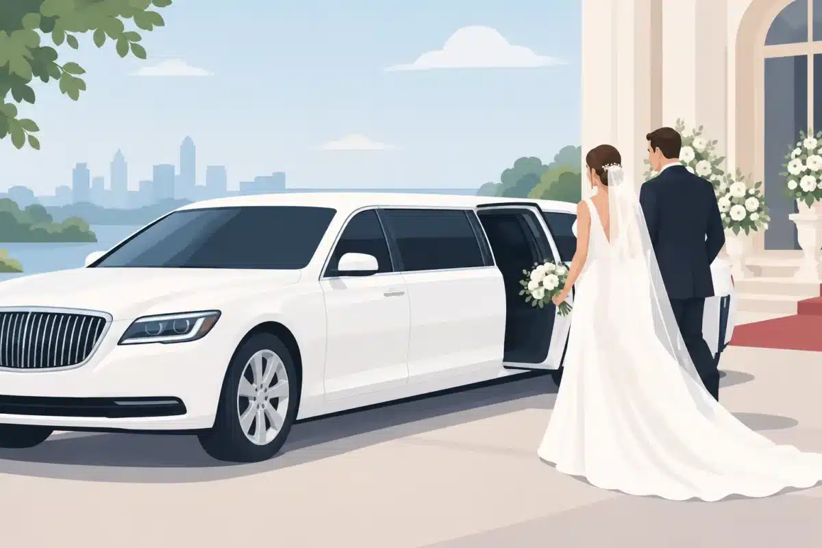 Wedding Limousines for a Calm, Timely Day